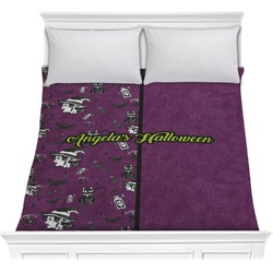 Witches On Halloween Comforter - Full / Queen (Personalized)
