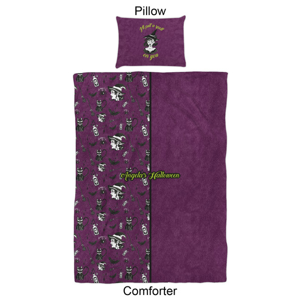 Witches On Halloween Comforter Set - Twin XL - Approval