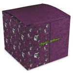 Witches On Halloween Cube Favor Gift Boxes (Personalized)