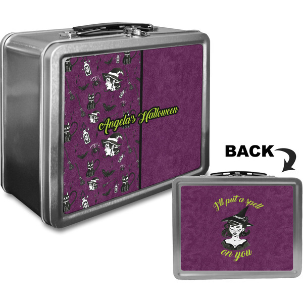 Witches On Halloween Custom Lunch Box / Tin Approval