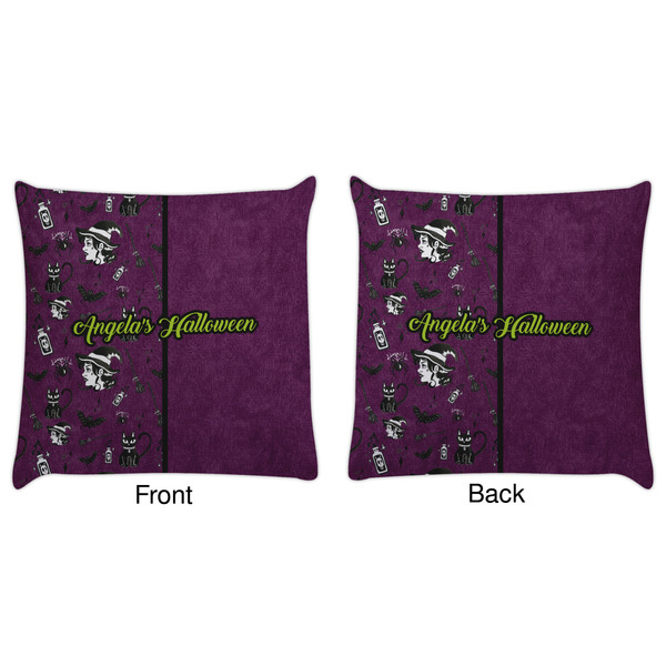 Witches On Halloween Decorative Pillow Case - Approval