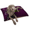Witches On Halloween Dog Bed - Large LIFESTYLE