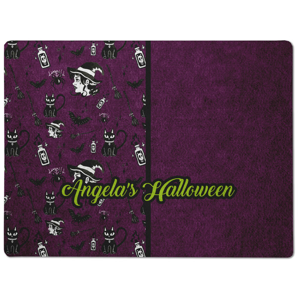 Witches On Halloween Dog Food Mat - Medium without bowls