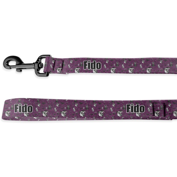 Custom Witches On Halloween Deluxe Dog Leash (Personalized)