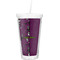 Witches On Halloween Double Wall Tumbler with Straw (Personalized)