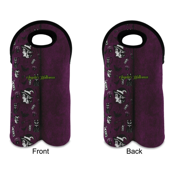 Witches On Halloween Double Wine Tote - APPROVAL (new)