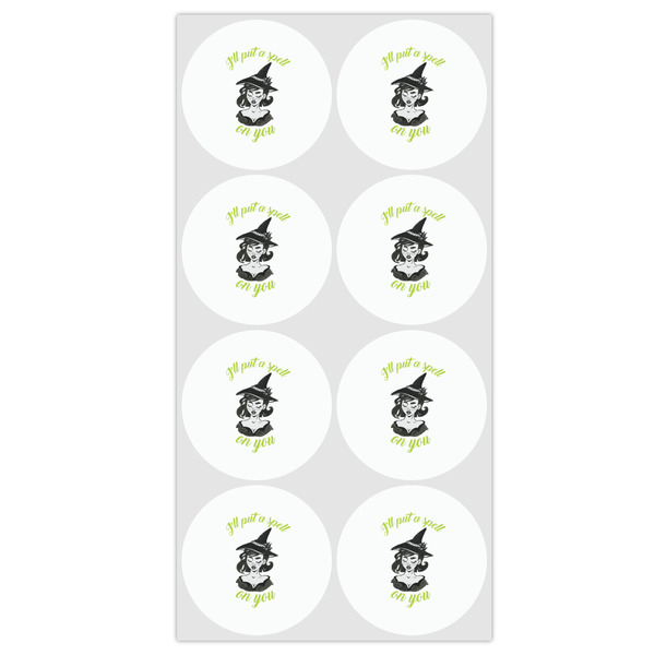 Witches On Halloween Drink Topper - Medium - Set of 12