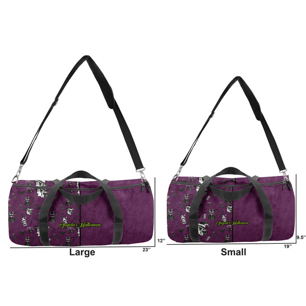 Witches On Halloween Duffle Bag Small and Large