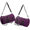 Witches On Halloween Duffle bag large front and back sides