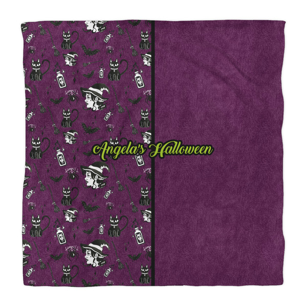 Witches On Halloween Duvet Cover - Queen - Front