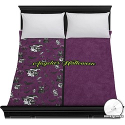 Witches On Halloween Duvet Cover - Full / Queen (Personalized)