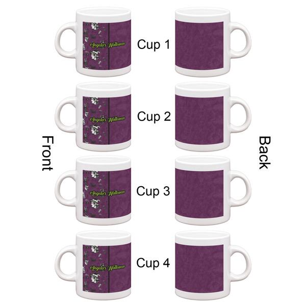 Witches On Halloween Espresso Cup Set of 4 - Apvl