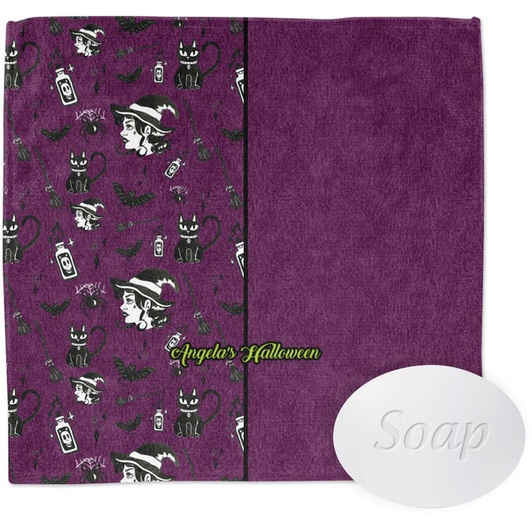 Witches On Halloween Wash Cloth with soap