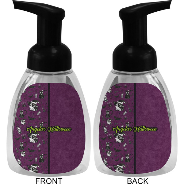Witches On Halloween Foam Soap Bottle (Front & Back)