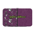 Witches On Halloween Genuine Leather Small Framed Wallet (Personalized)