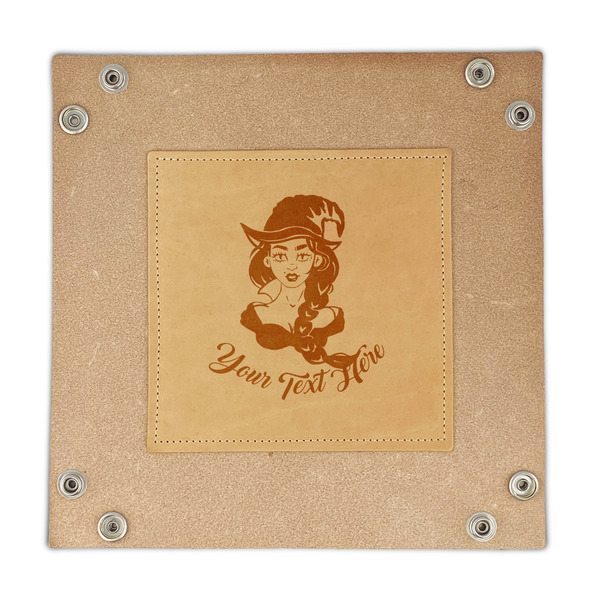 Witches On Halloween Genuine Leather Valet Trays - FRONT