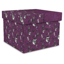 Witches On Halloween Gift Box with Lid - Canvas Wrapped - XX-Large (Personalized)