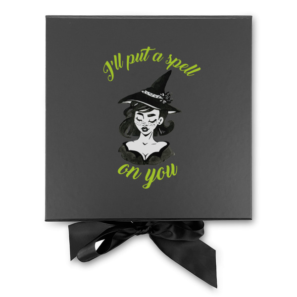 Witches On Halloween Gift Boxes with Magnetic Lid - Black - Approval