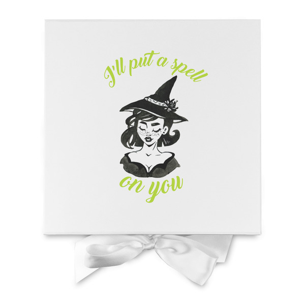 Witches On Halloween Gift Boxes with Magnetic Lid - White - Approval