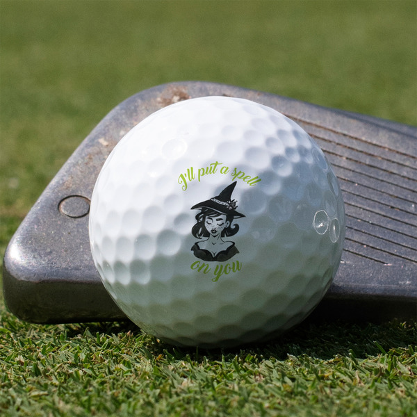 Witches On Halloween Golf Ball - Branded - Club