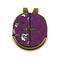 Witches On Halloween Golf Ball Marker Hat Clip - Front & Back