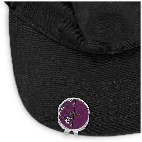 Witches On Halloween Golf Ball Marker Hat Clip - Main