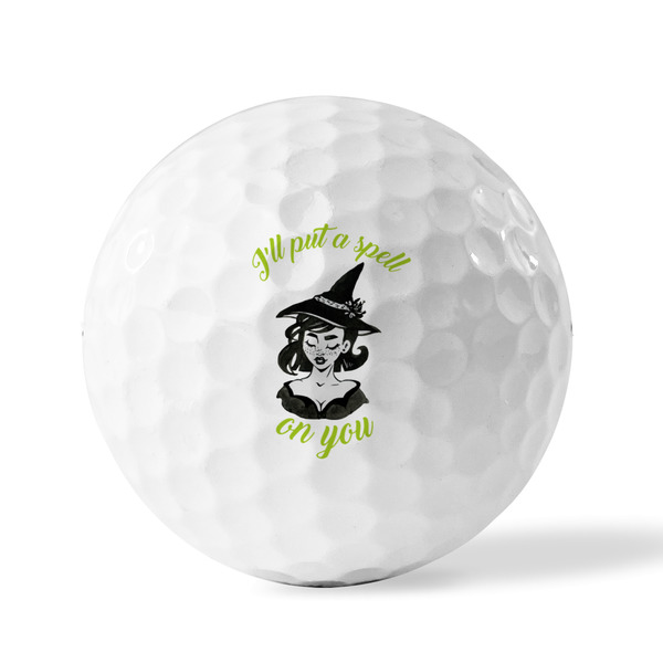Witches On Halloween Golf Balls - Generic - Set of 3 - FRONT
