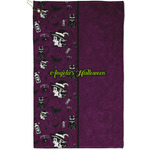 Witches On Halloween Golf Towel - Poly-Cotton Blend - Small w/ Name or Text