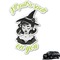 Witches On Halloween Graphic Car Decal