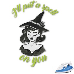 Witches On Halloween Graphic Iron On Transfer (Personalized)