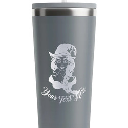 Witches On Halloween RTIC Everyday Tumbler with Straw - 28oz - Grey - Single-Sided (Personalized)