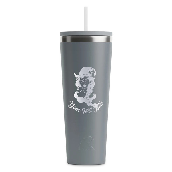 Witches On Halloween Grey RTIC Everyday Tumbler - 28 oz. - Front