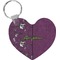 Witches On Halloween Heart Keychain (Personalized)