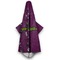 Witches On Halloween Hooded Towel - Hanging