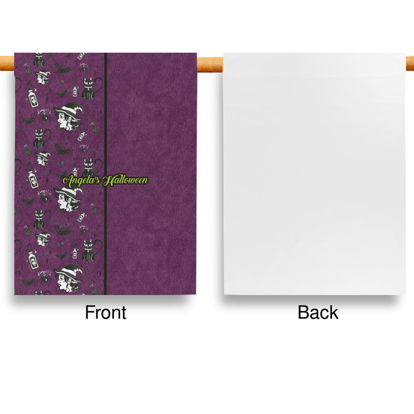 Witches On Halloween House Flags - Single Sided - APPROVAL