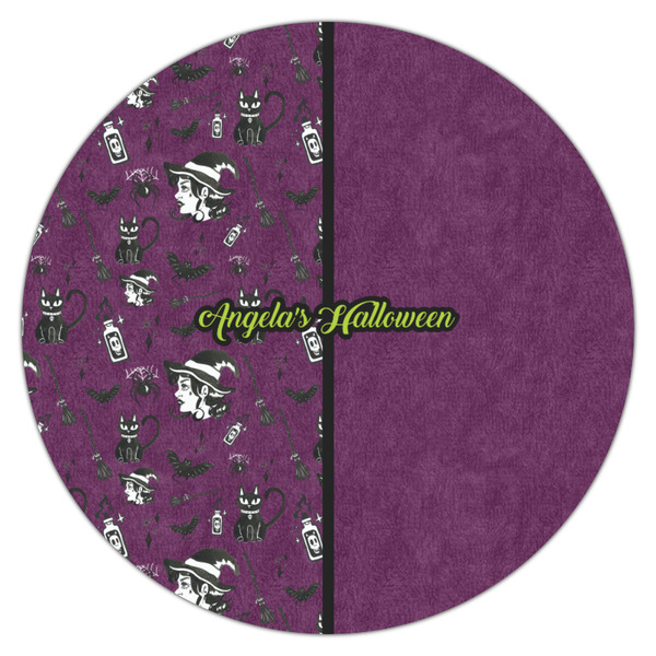 Witches On Halloween Icing Circle - Medium - Single