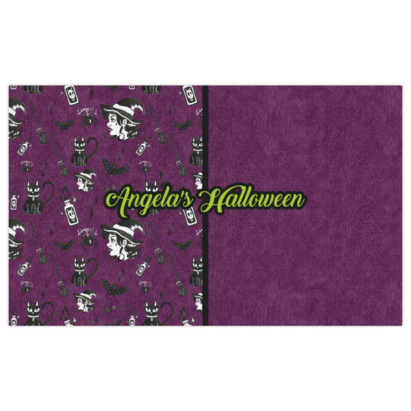 Witches On Halloween Indoor / Outdoor Rug - 3'x5' - Front Flat