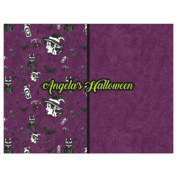 Witches On Halloween Indoor / Outdoor Rug - 6'x8' - Front Flat