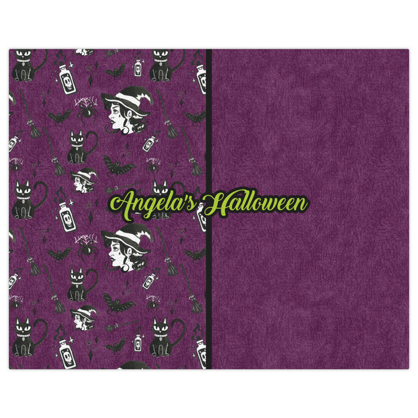 Witches On Halloween Indoor / Outdoor Rug - 8'x10' - Front Flat