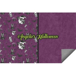 Witches On Halloween Indoor / Outdoor Rug (Personalized)
