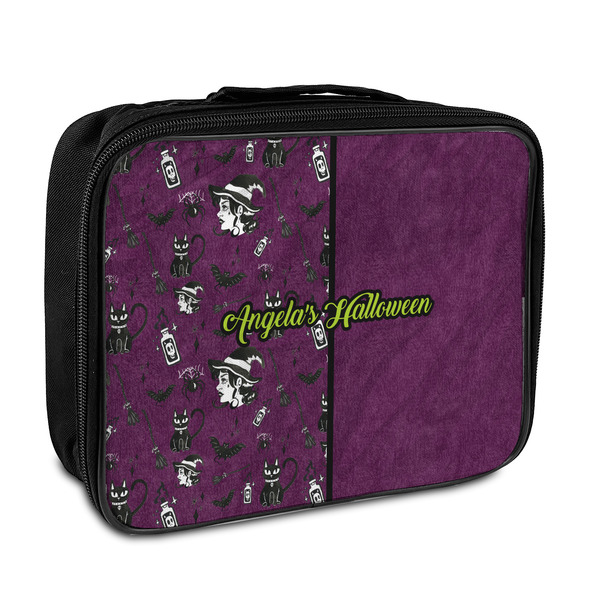 Custom Witches On Halloween Insulated Lunch Bag (Personalized)