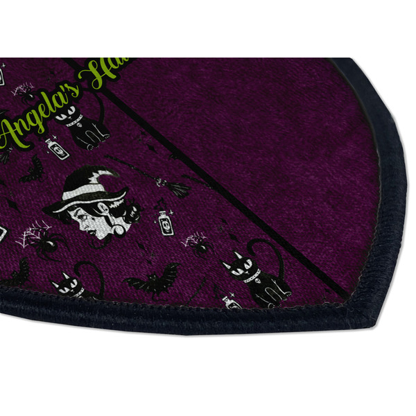 Witches On Halloween Iron on Shield 3 Detail