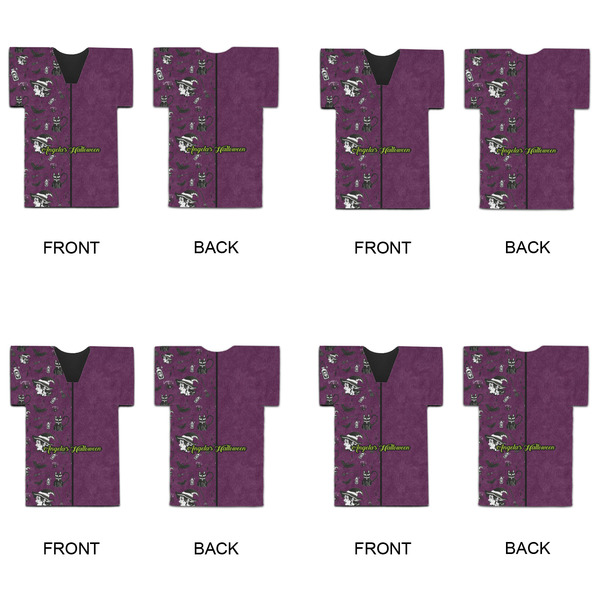 Witches On Halloween Jersey Bottle Cooler - Set of 4 - APPROVAL