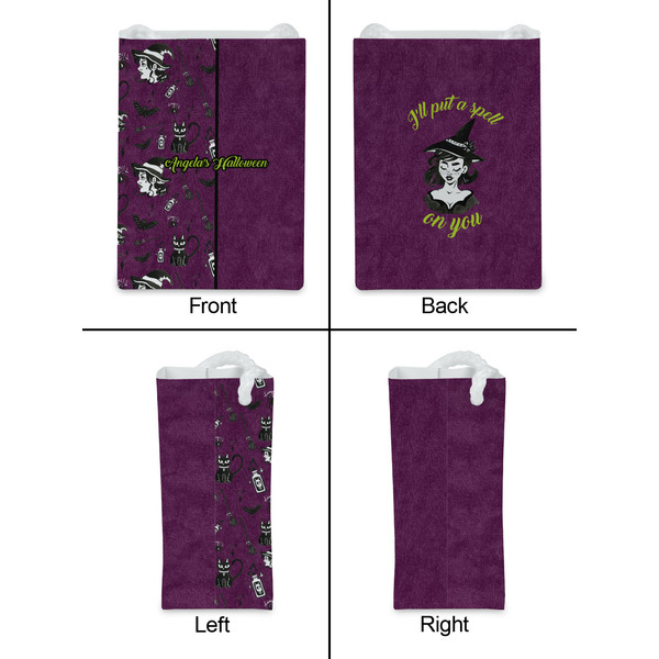 Witches On Halloween Jewelry Gift Bag - Gloss - Approval