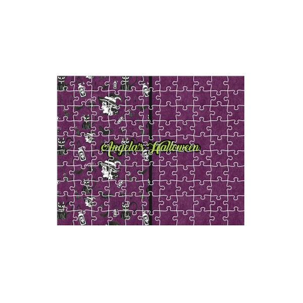 Custom Witches On Halloween 110 pc Jigsaw Puzzle (Personalized)