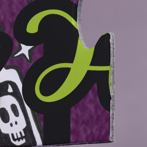 Witches On Halloween Jigsaw Puzzle 30 Piece  - Close Up