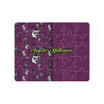 Witches On Halloween Jigsaw Puzzles (Personalized)