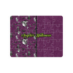 Witches On Halloween Jigsaw Puzzles (Personalized)