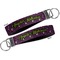 Witches On Halloween Key-chain - Metal and Nylon - Front and Back