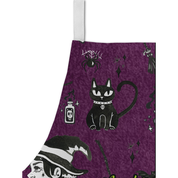 Witches On Halloween Kid's Aprons - Detail